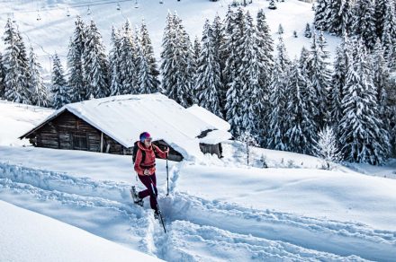 Snowshoe trail - Boucle des Ramines