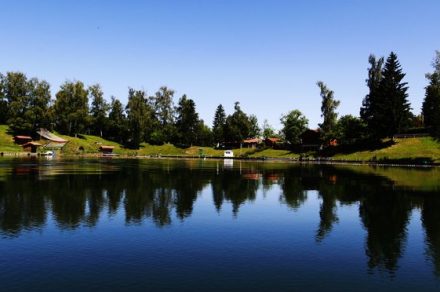 Fishing in the Black Lake