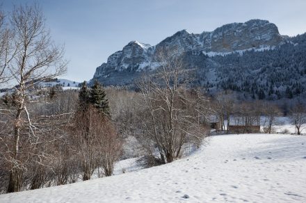 Snowshoe titinerary: l'Alpage de Lain