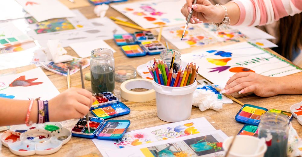 Visite famille - Exposition Laurent Le Deunff