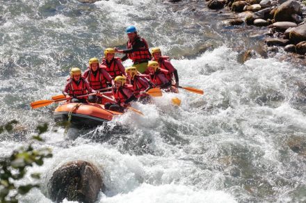 Discovery rafting trip