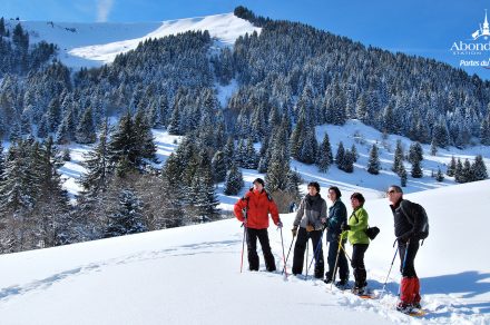 Snowshoe itinerary : Fremoux