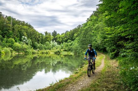 Menoge mountain bike trail