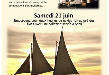 Music festival on the Barque la Savoie
