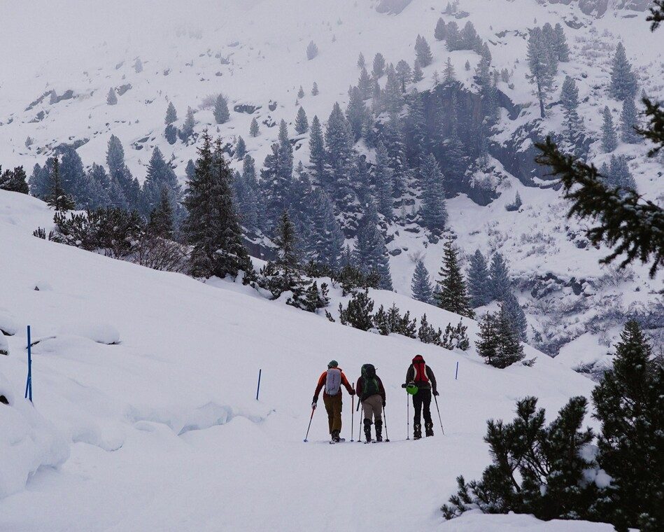 Rando raquettes nocturne avec fondue sous une yourte