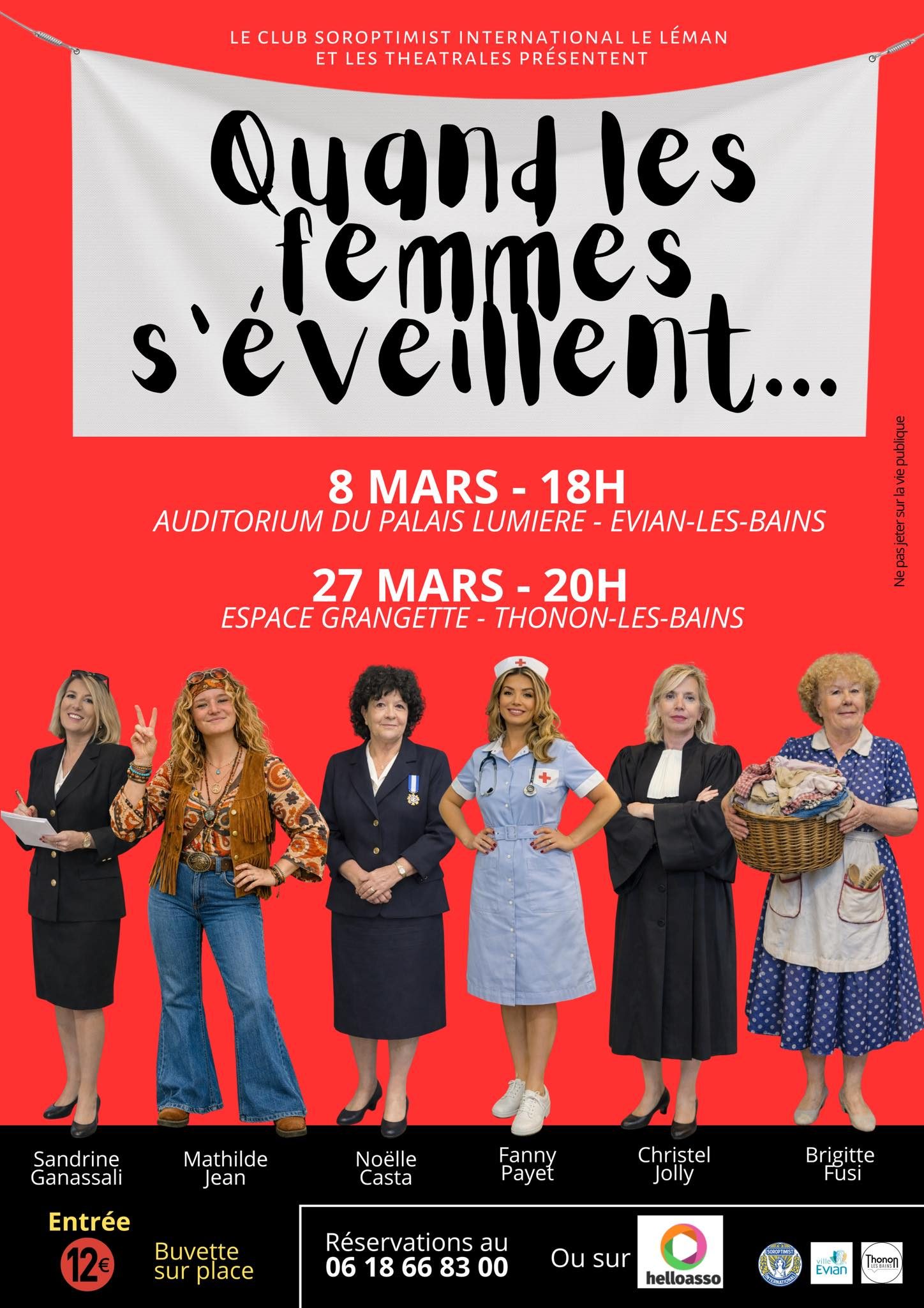 Théâtre - Quand les femmes s'éveillent
