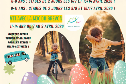 Stage multi-activités de 2 jours pour les 4/5 ans