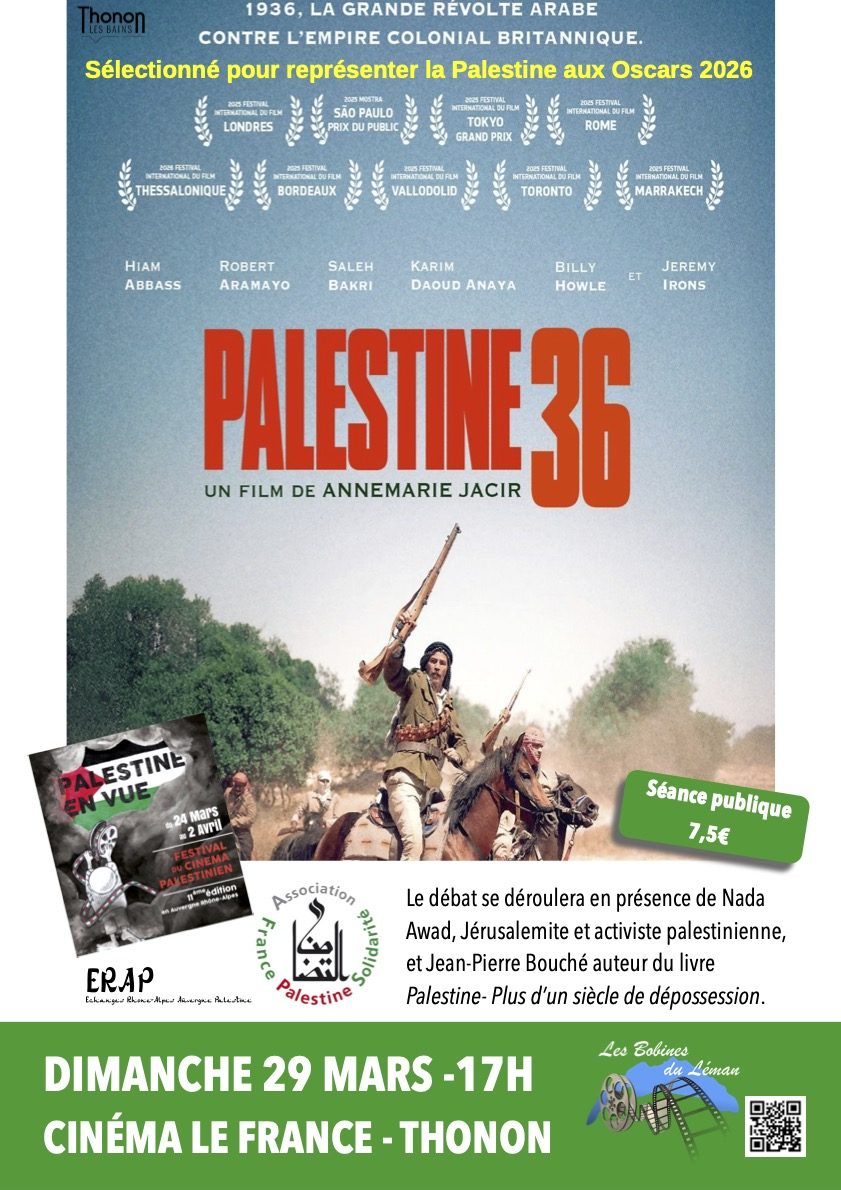 Projection-débat - Palestine 36
