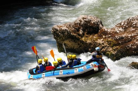 Rafting session
