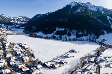 Snowshoe itinerary : La Chapelle balcony