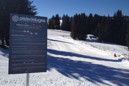 Piste de luge des Chavannes