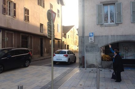 Parking PMR Mairie de Thonon les Bains