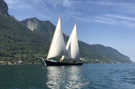 Fahrt auf dem Boot „La Savoie“