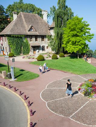 Château de Sonnaz vue extérieur