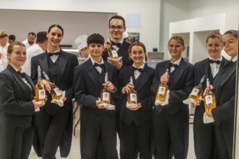 Toques en Chablais 2022 - élèves de l'école hôtelière Savoie Léman